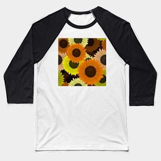 Autumn Cosmos Repeat 5748 Baseball T-Shirt